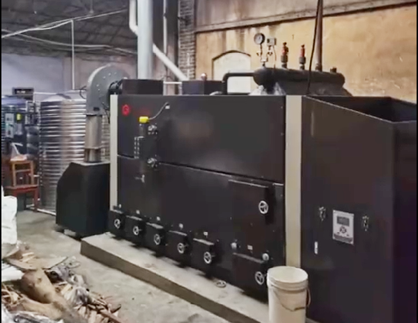 1.5吨生物质蒸汽发生器应用于洗涤消毒行业