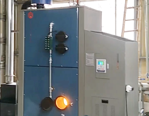 600公斤生物质蒸汽发生器应用建筑外墙保温烘干