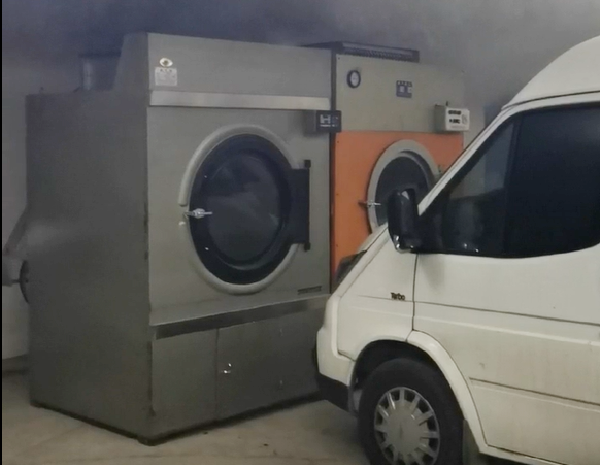 600公斤生物质蒸汽发生器应用于洗涤消毒行业